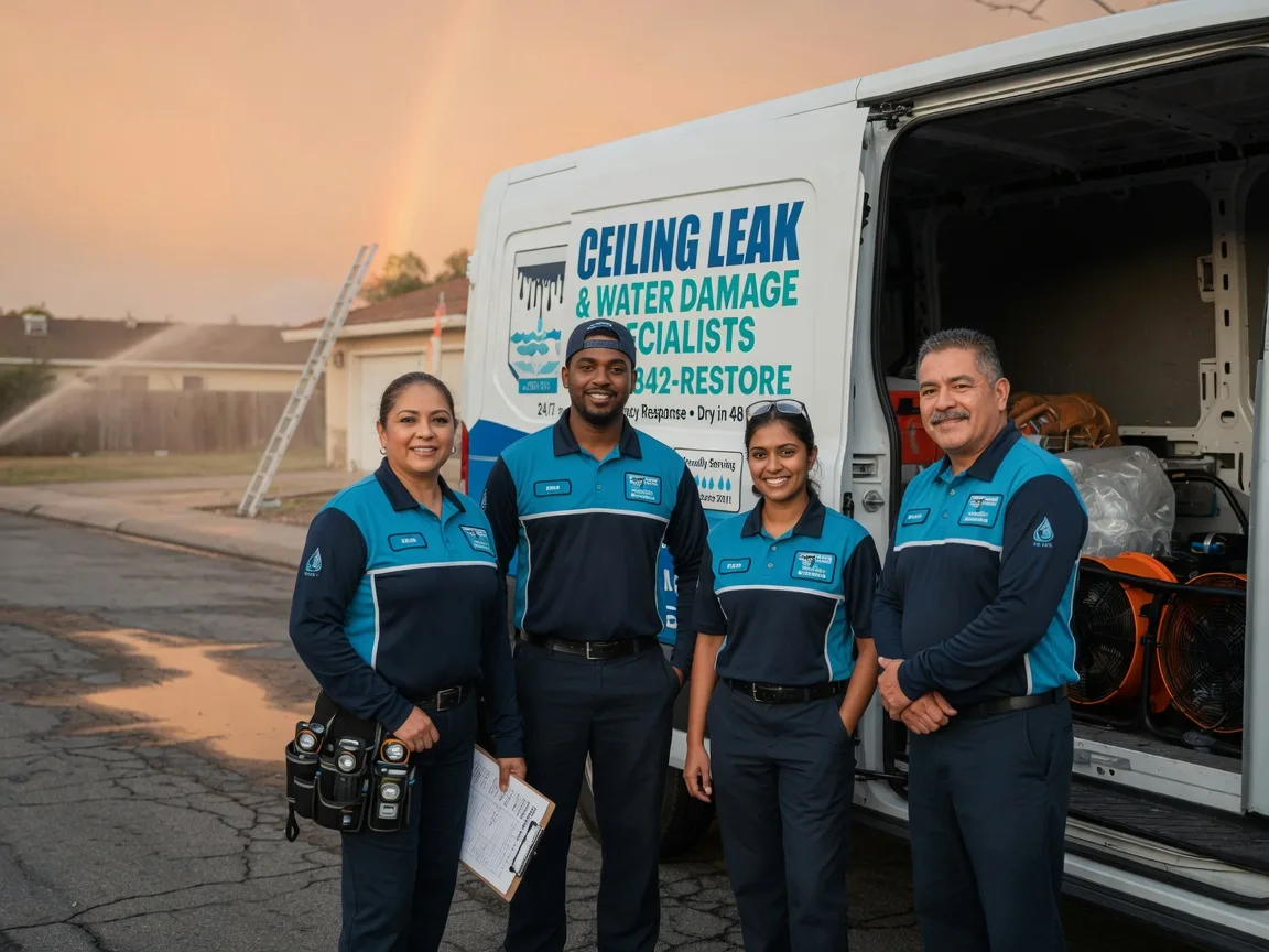 Ceiling Leak Cleanup company in Plymouth, MI